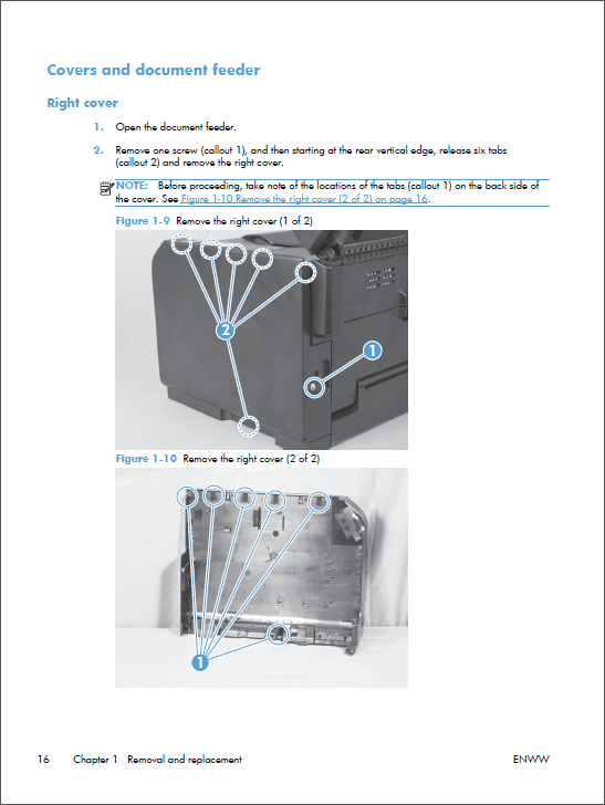 HP Color LaserJet M175 Service Manual-2